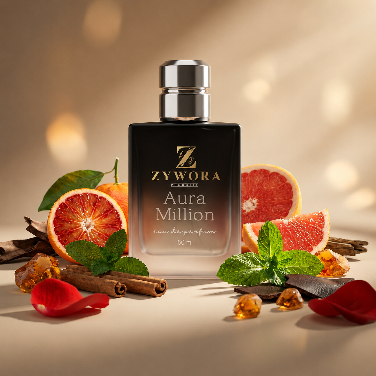 Zywora Aura Million Eau De Parfum 50ml | Premium Long-Lasting Unisex Perfume