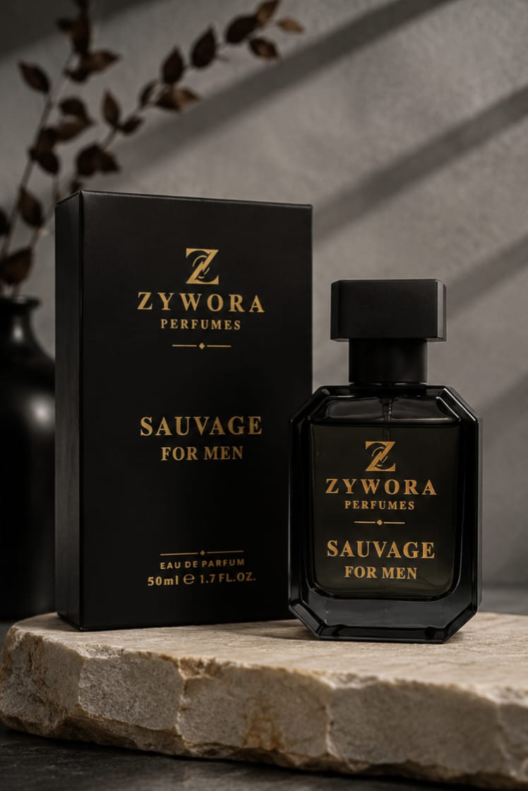 Zywora Sauvage For Men Eau De Parfum 50ml | Long-Lasting Luxury Men's Perfume